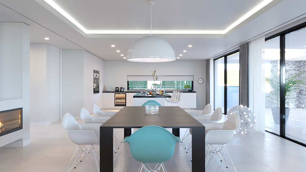 San Lorenzo North, Show Villa - Interior