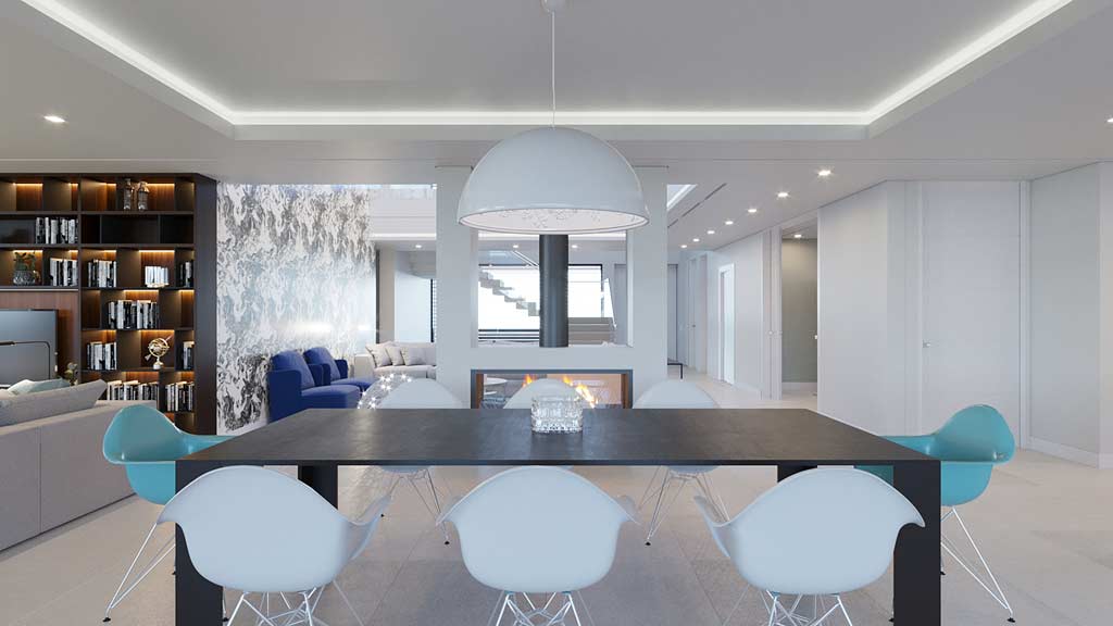 San Lorenzo North, Show Villa - Interior